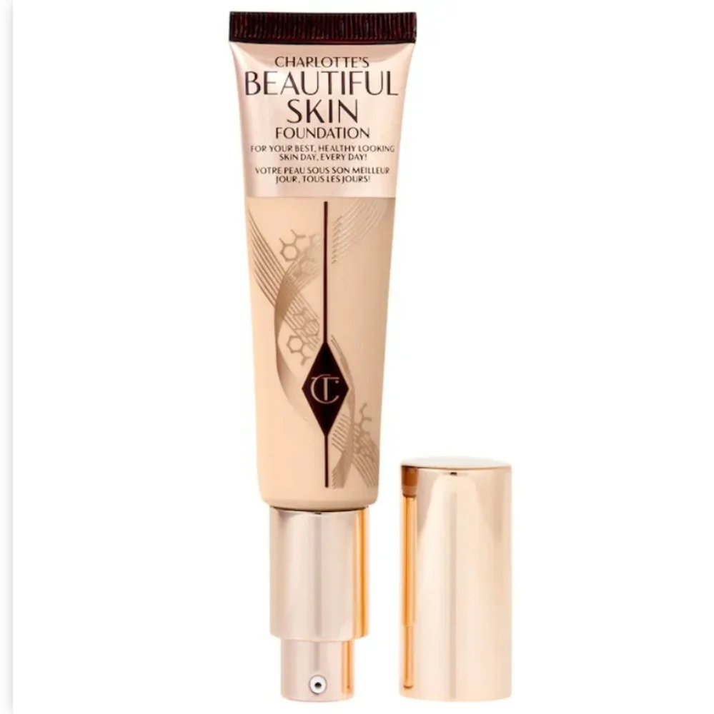 NEW Charlotte Tilbury Beautiful Skin Medium Coverage Liquid Foundation